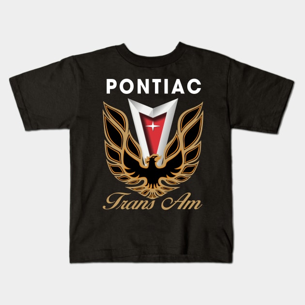 trans am movie car logo Kids T-Shirt by RooKat